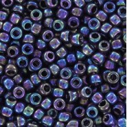 Toho rocailles 8/0 rond Transparent-Rainbow Amethyst - TR-08-166C